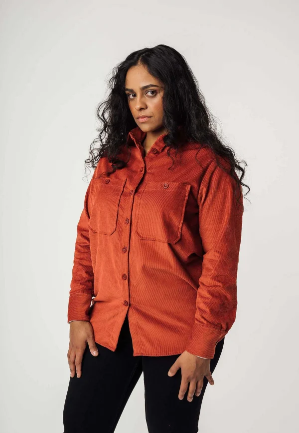 Fashion MELAWEAR Cord Overshirt Jiya