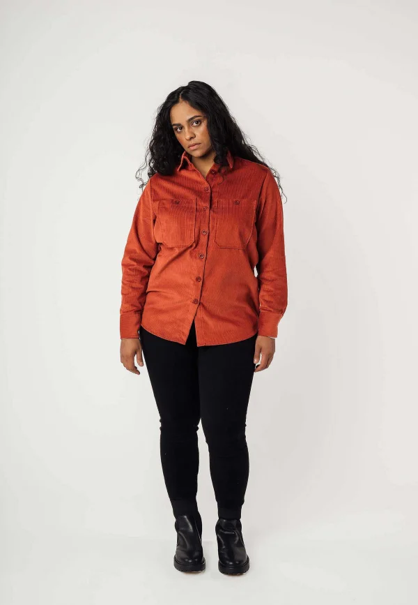 Fashion MELAWEAR Cord Overshirt Jiya