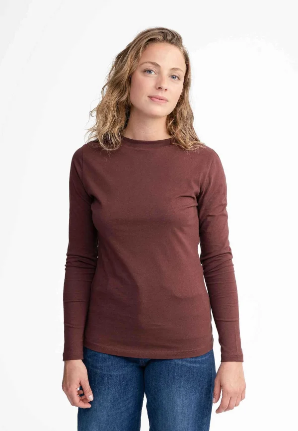 Shop MELAWEAR Damen Basic Langarmshirt Dhivya