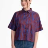 Discount MELAWEAR Damen Bluse Kurzarmlig Rinara