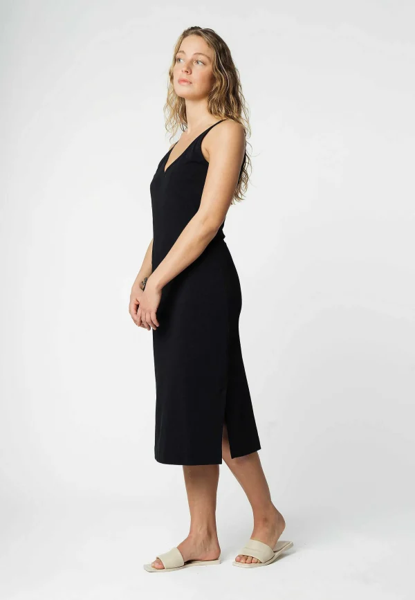 Fashion MELAWEAR Damen Midi Tragerkleid Sadhana