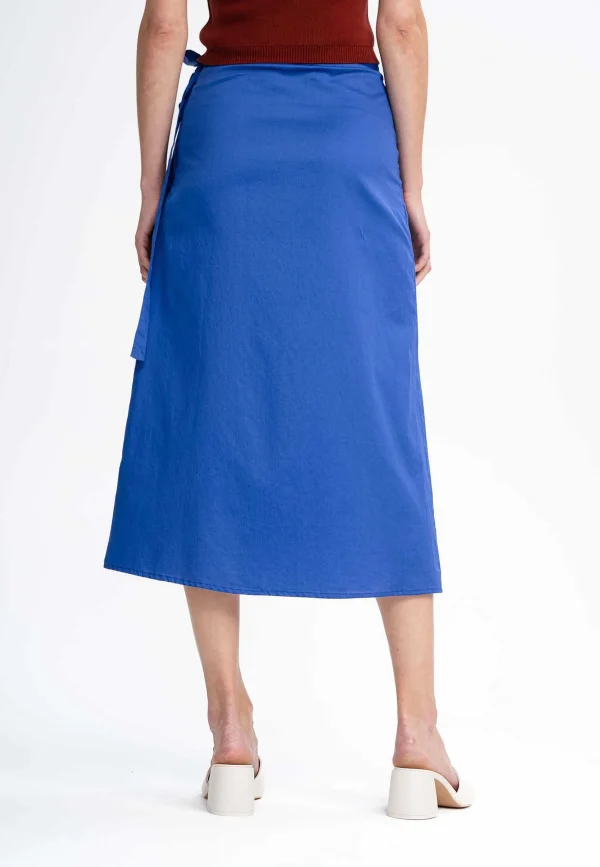 Clearance MELAWEAR Damen Midi Wickelrock Ruchika