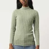 Store MELAWEAR Damen Strickpullover Mit Mockneck Amba