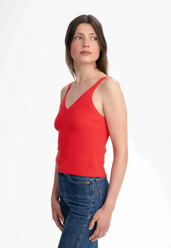 Outlet MELAWEAR Damen V-Neck Strick Top Rhada