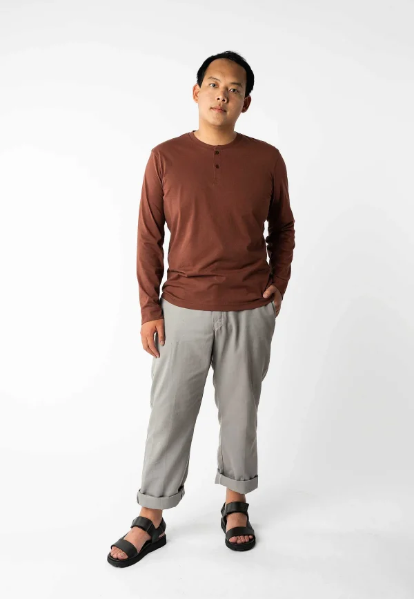 Outlet MELAWEAR Henley Langarmshirt Rahul