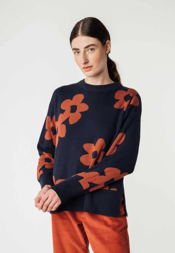 Cheap MELAWEAR Jacquard Strickpullover Faiza